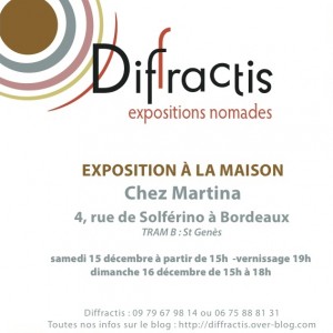 exposition du collectif Diffractis a Bordeaux